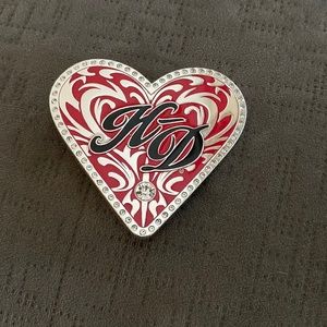 Harley Davidson belt buckle.